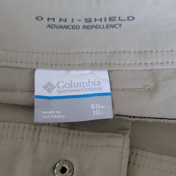 350 Columbia Mens Cargo Shorts Sz 40 - Picture 8 of 9